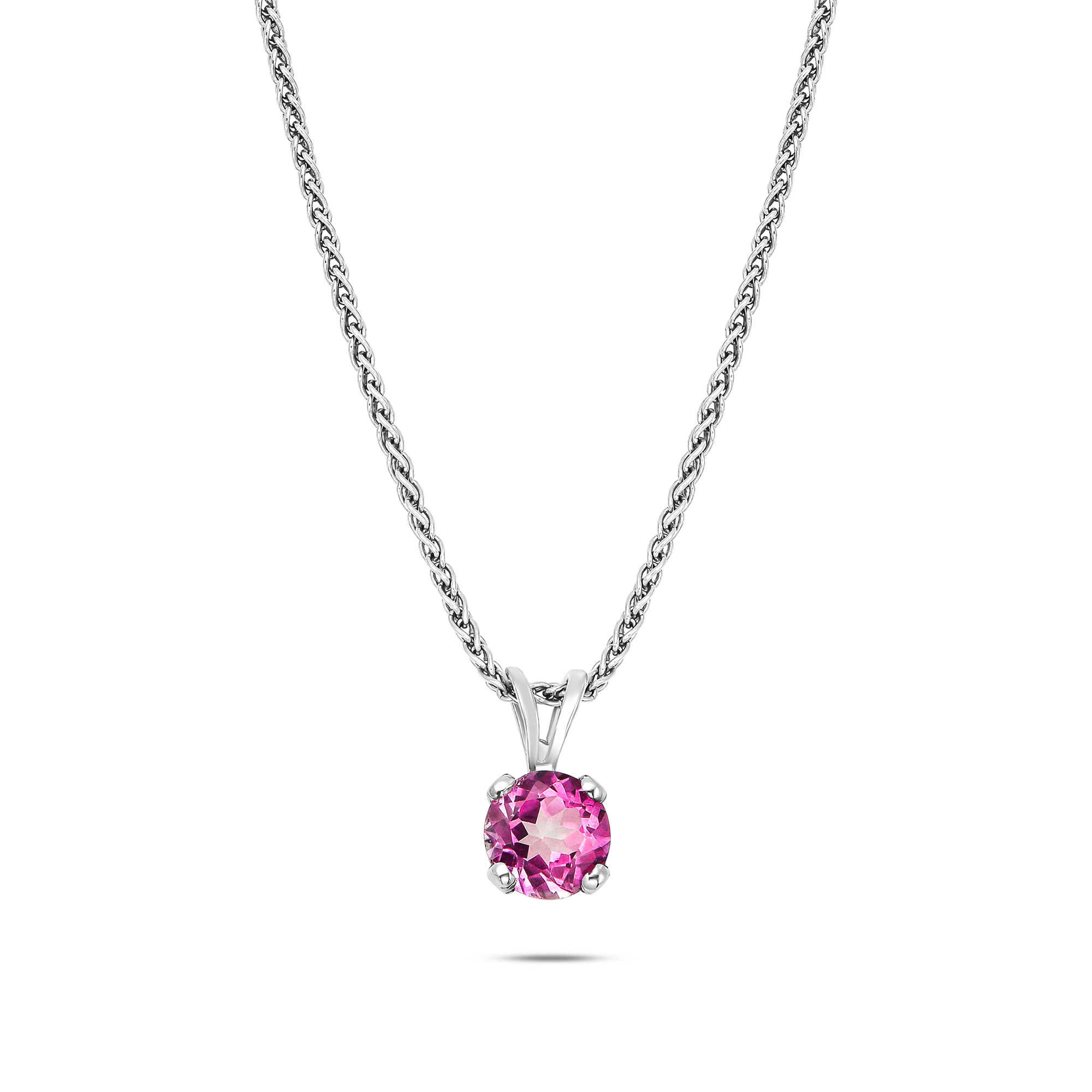 Gemstone Solitaire Pendant